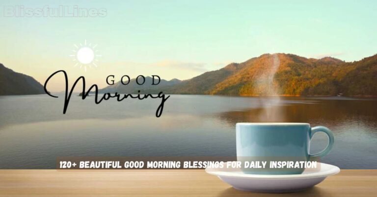 Good Morning Blessings