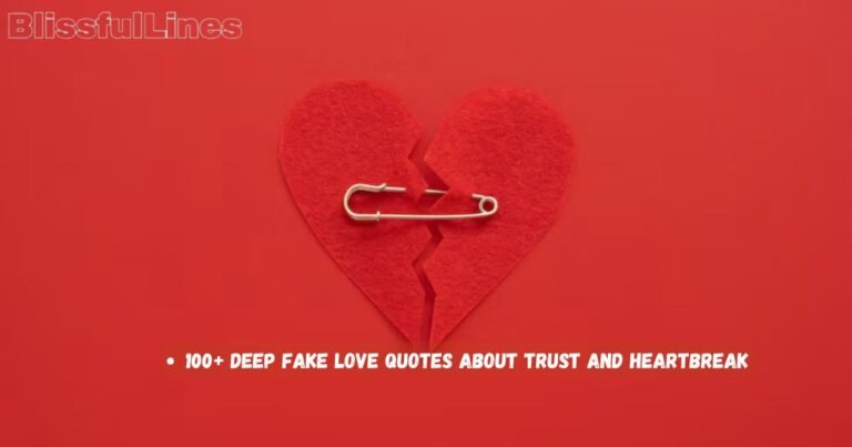 Fake Love Quotes