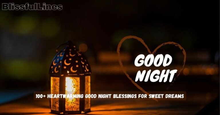 Good Night Blessings