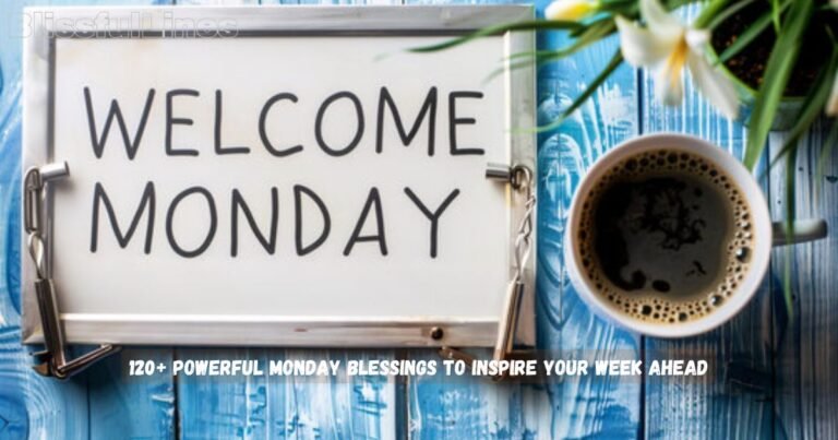 Monday Blessings
