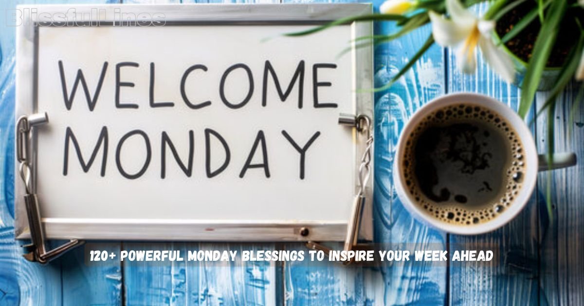 Monday Blessings