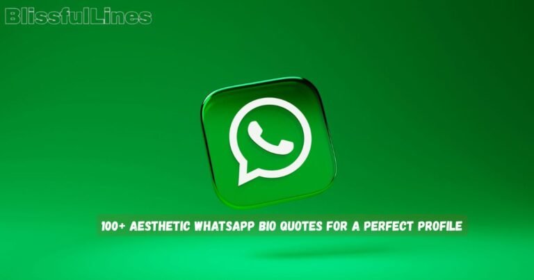 WhatsApp Bio Quotes