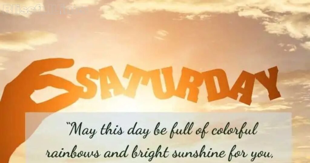 saturday blessings images