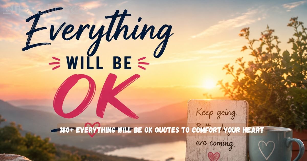 Everything Will Be OK Quotes