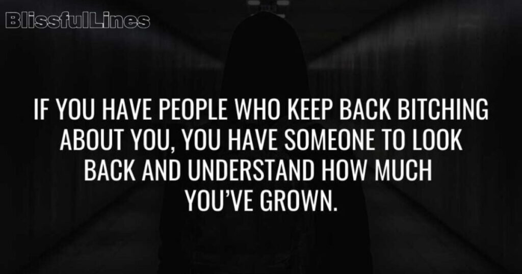 backbiting gossip talking behind my back quotes