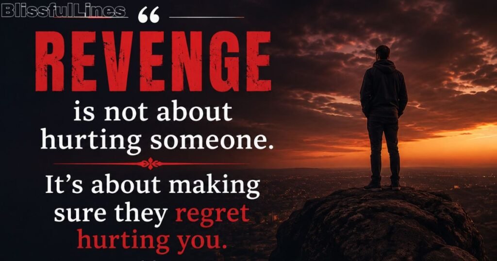 silent revenge quotes