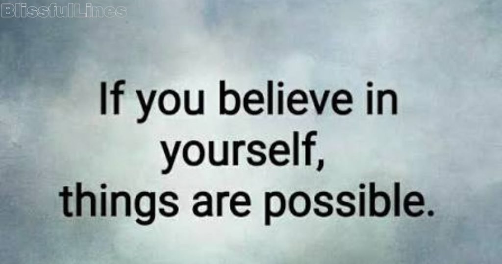 quotes about believing in yourself