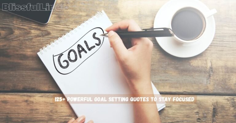Goal Setting Quotes
