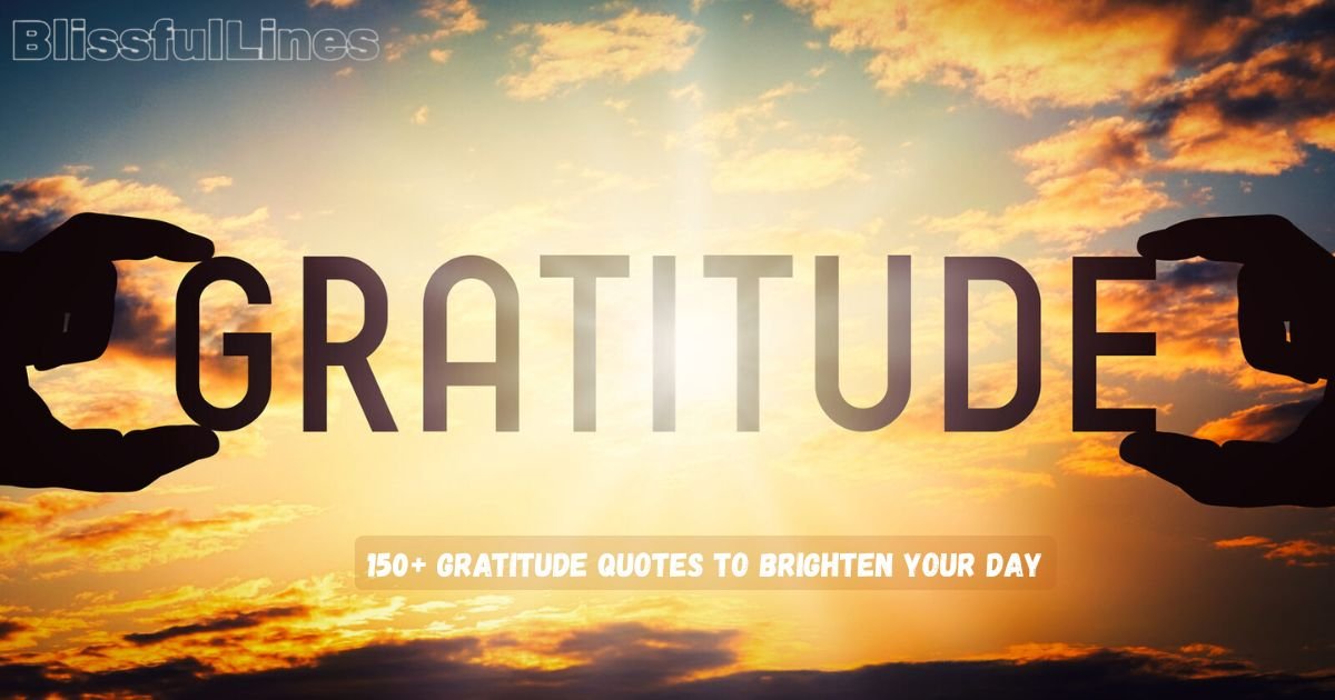 Gratitude Quotes